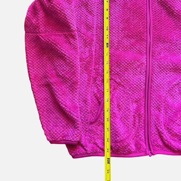 Women’s full zip hot pink hoodie. 777 super brand. Size M very soft feel - Picture 8 of 9